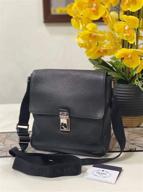 prada man ori sling bag.